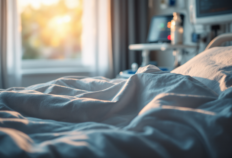 Il rapper Shade durante la sua esperienza in ospedale