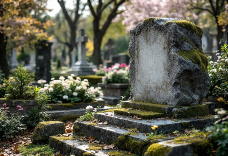 Immagine della sosia di Melania Trump durante i funerali