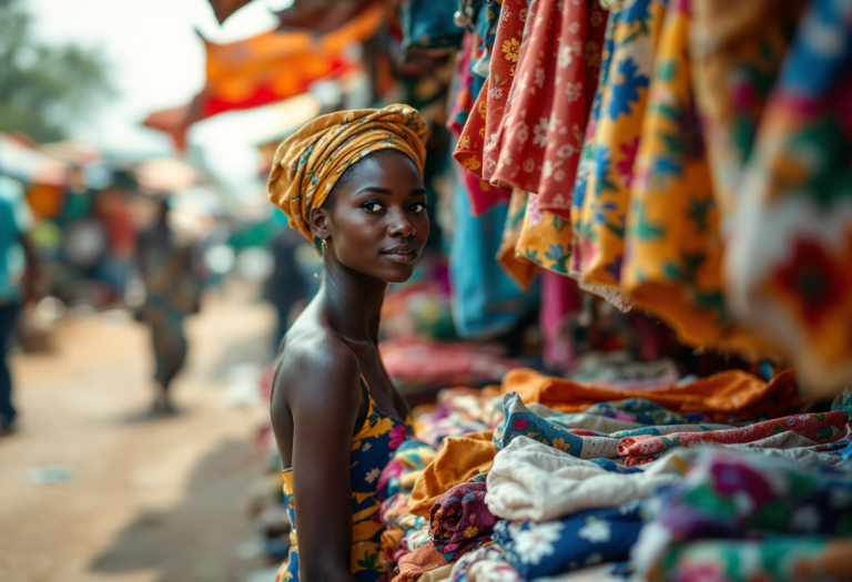 Vittoria di Svezia indossa un abito floreale elegante in Nigeria