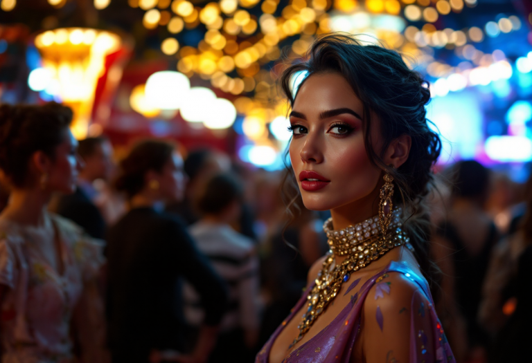 Andie MacDowell in un look mannish al Festival di Cannes 2025