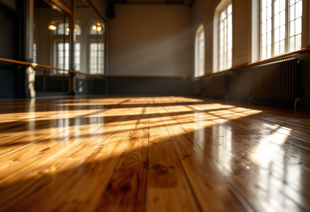 Grafico degli ascolti TV tra danza e cronaca settimanale