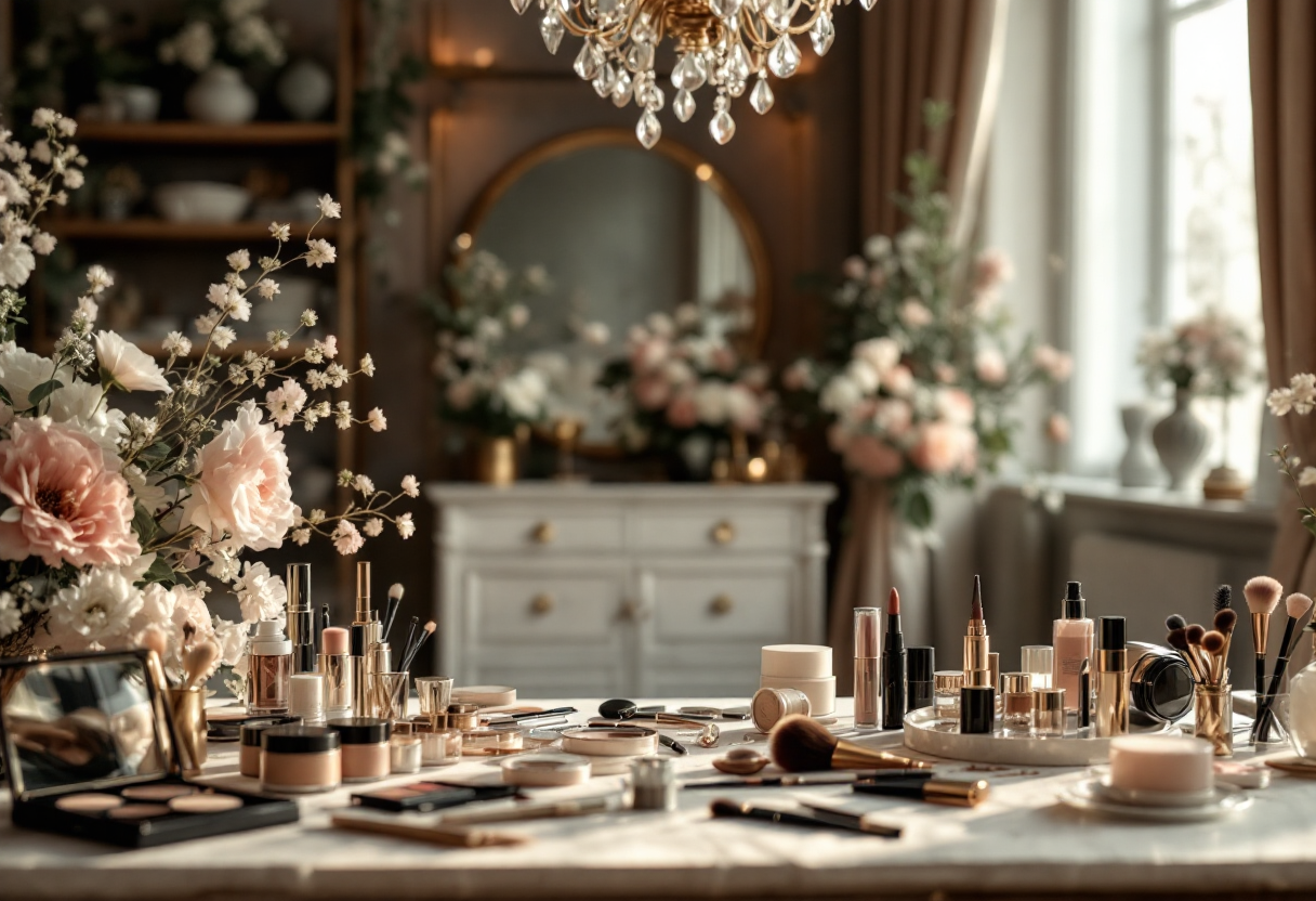 Cecilia Capriotti e Gianluca Mobilia in un evento di moda