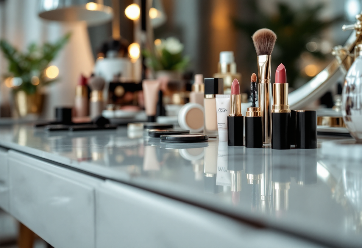 Immagine di un trucco clean girl con look fresco e naturale