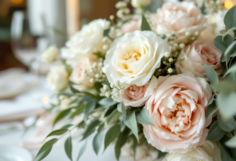 Palette di colori per matrimoni 2024