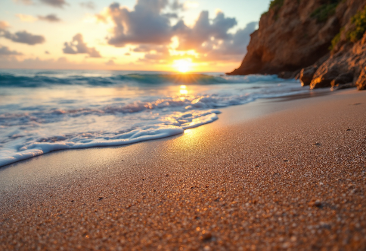 Elisabetta Canalis indossa un bikini alla moda per l'estate 2025