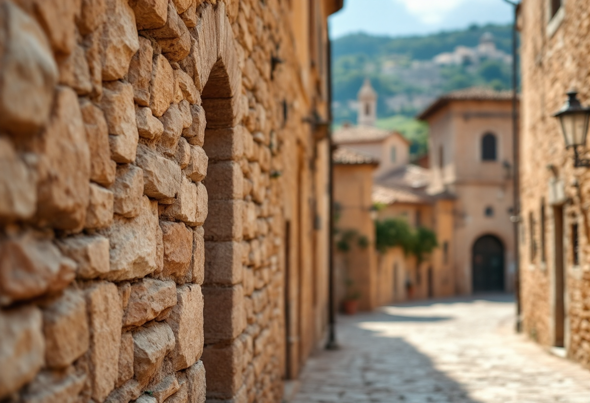 Carlo Conti durante l'evento benefico ad Assisi