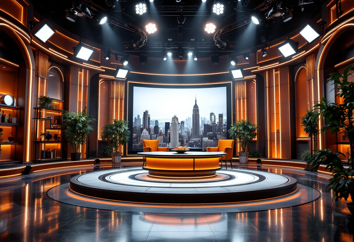 Fabio Fazio presenta Che tempo che fa con ospiti