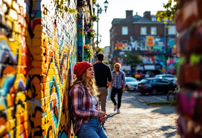 Fedez con un sorriso ironico mentre usa Instagram