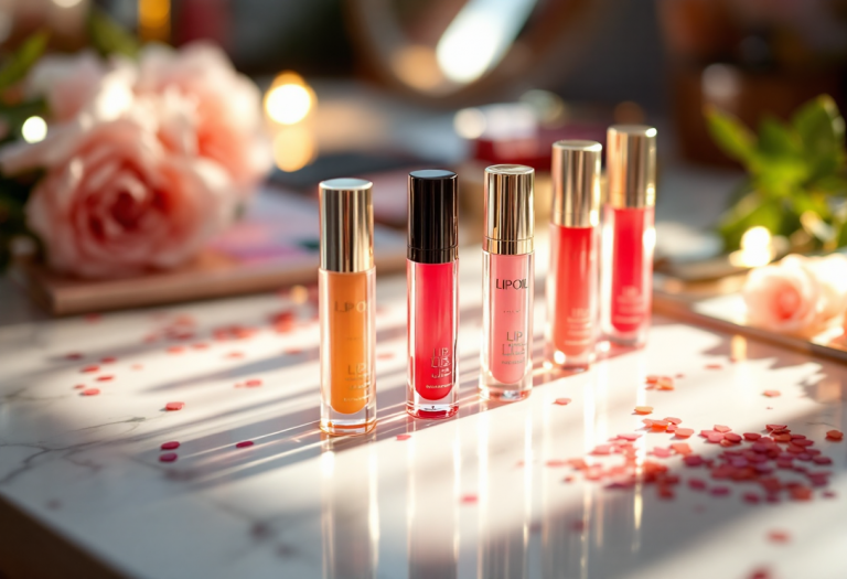 Labbra lucide e piene grazie ai lip oil