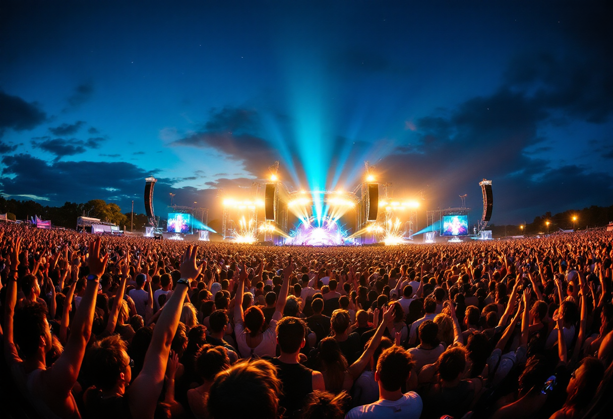 Lady Gaga si esibisce a Copacabana in un concerto storico