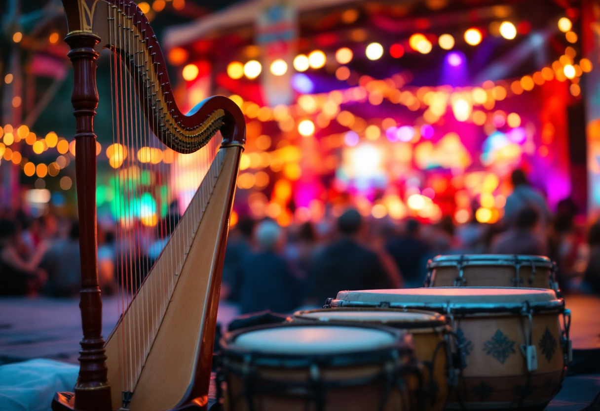 Le Tautumeitas esibizione Eurovision 2025 folklore lettone