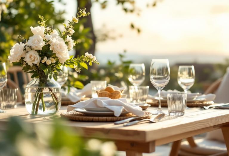 Alessia Marcuzzi in un look estivo casual e sensuale