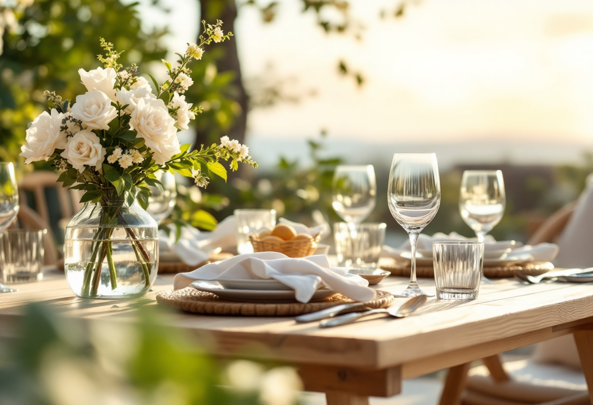 Alessia Marcuzzi in un look estivo casual e sensuale