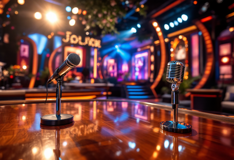 Mara Venier durante un episodio di Domenica In