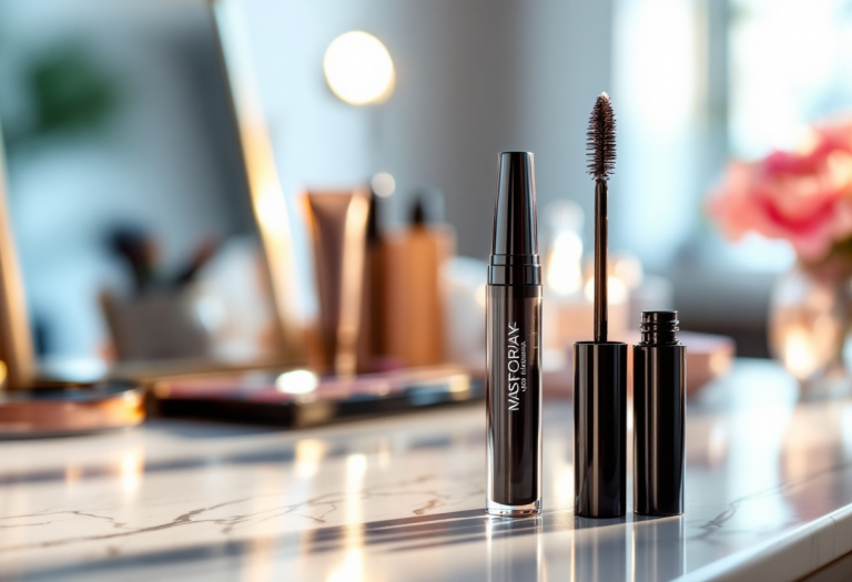 Immagine di mascara waterproof per trucco estivo