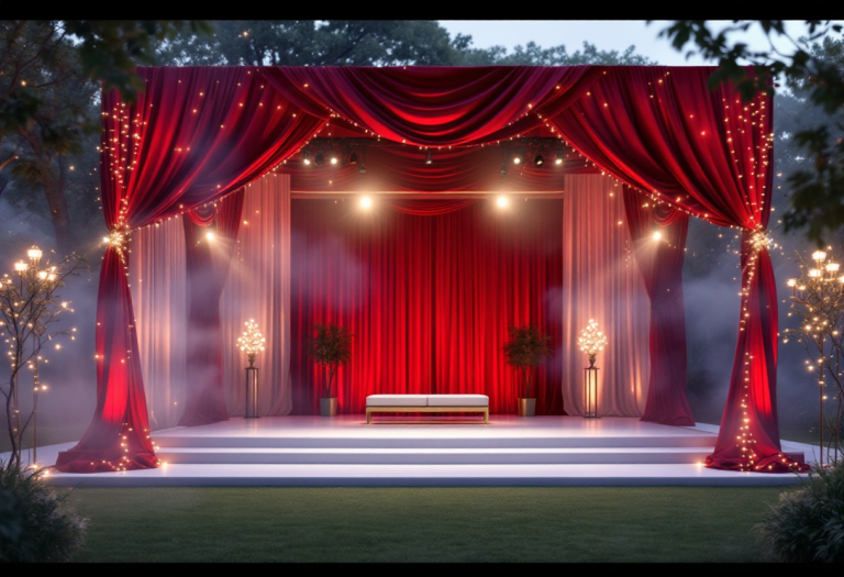 Regina Matilde del Belgio indossa un abito rosso fuoco