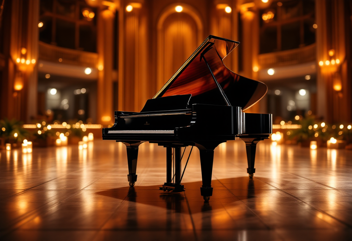 Matilde del Belgio elegante in total white al concerto