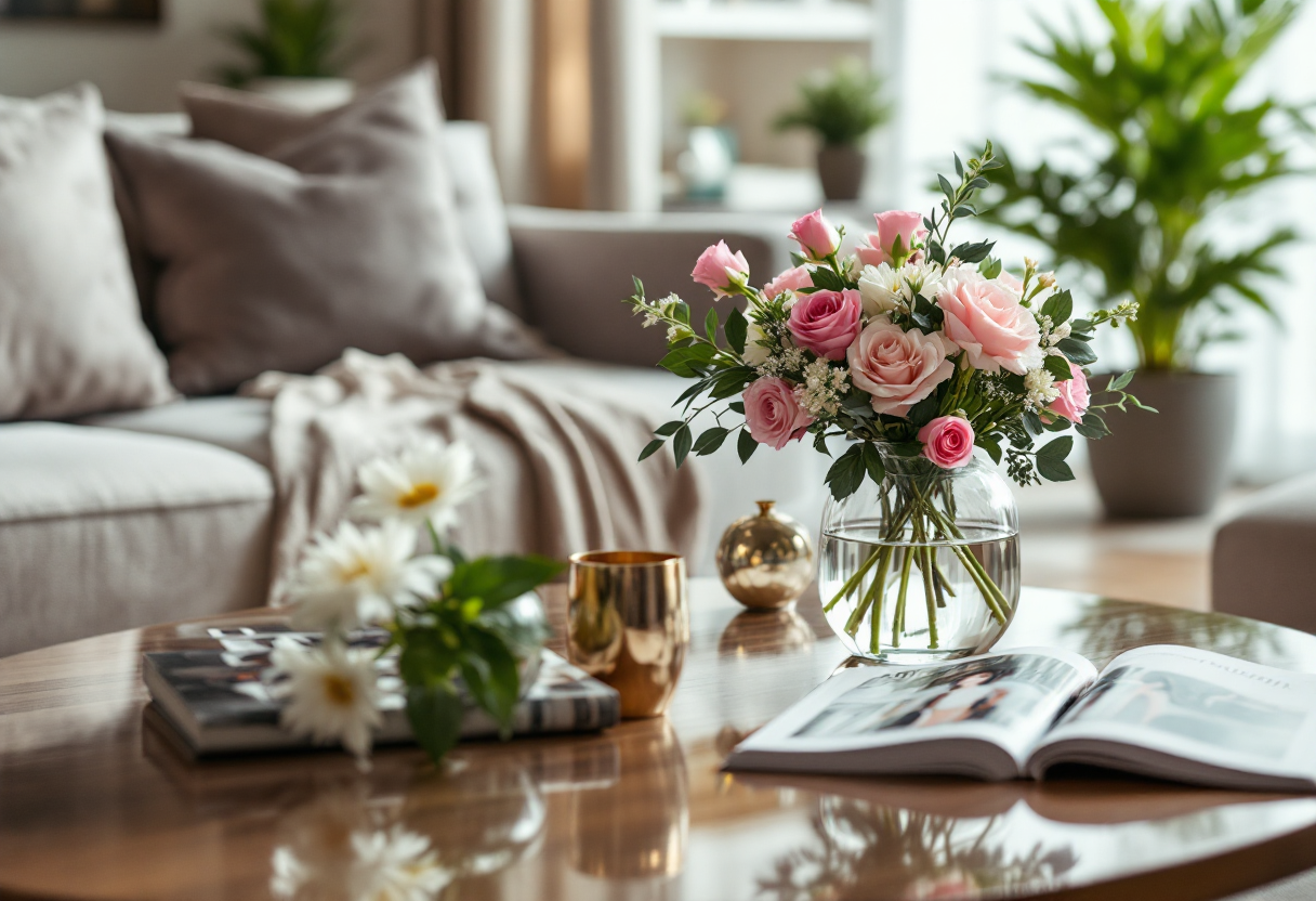 Monica Setta in un momento di satira sui social media