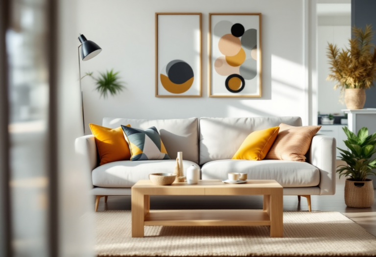 Paola Caruso in palestra mentre gioca con il suo bambino