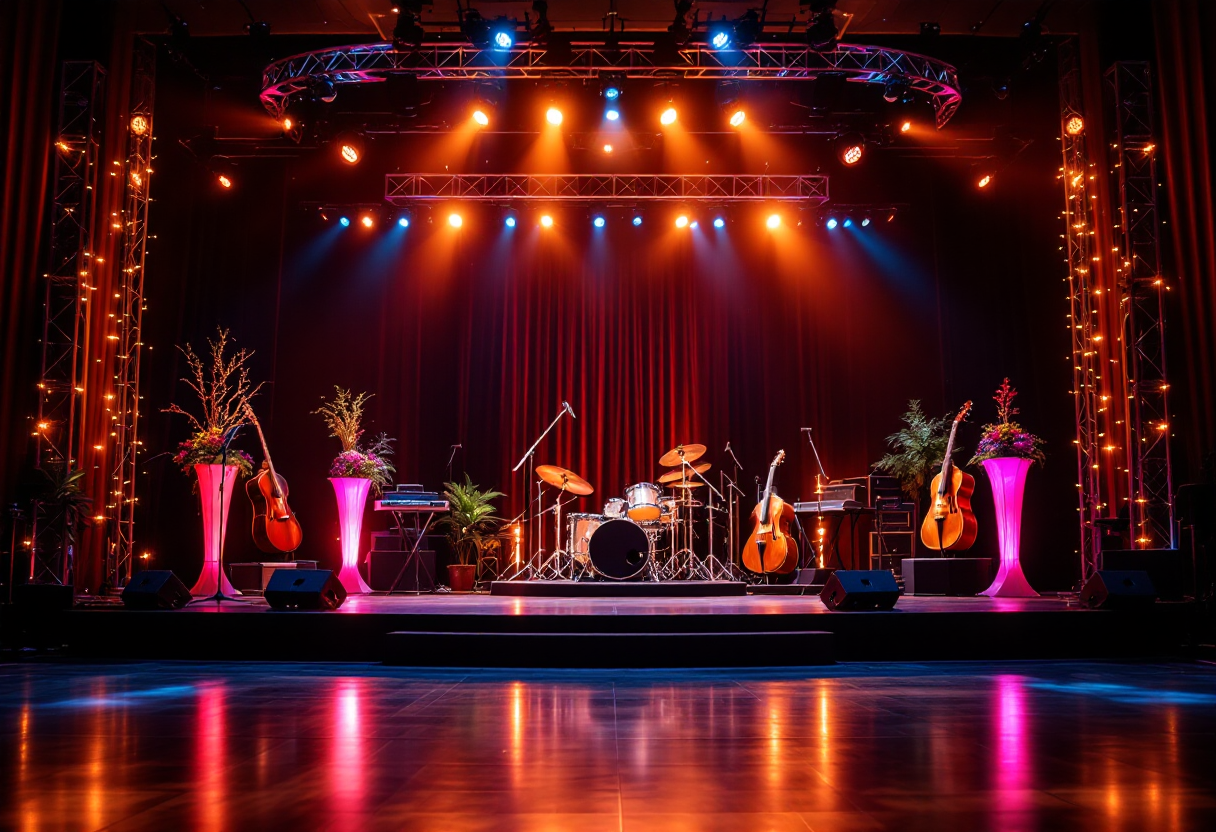Stefano De Martino durante una serata di musica e divertimento