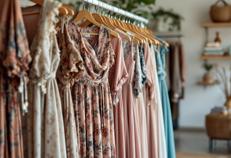 Vestiti lunghi colorati per la primavera estate 2025