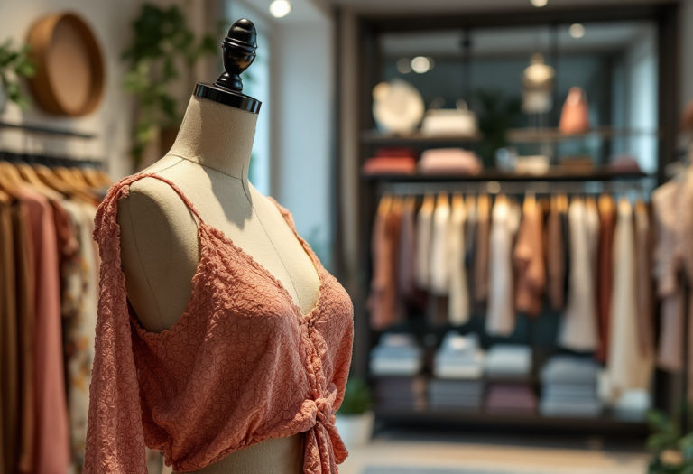 Top con maniche a sbuffo per la moda primavera estate 2025