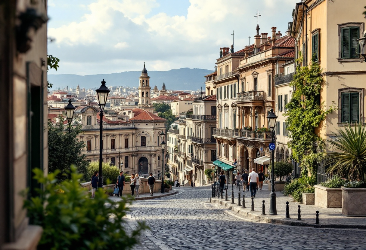 Valeria Marini sul set di Beautiful