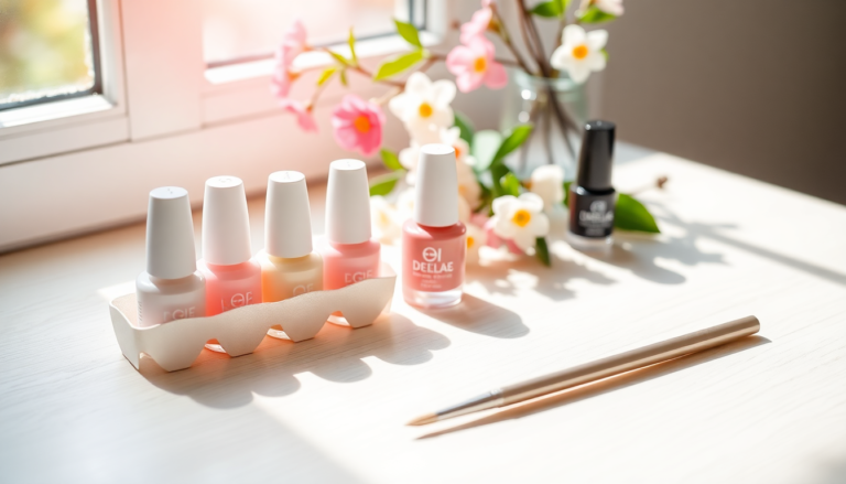 crea nail art primaverile con il mini egg nail art kit 1749297322