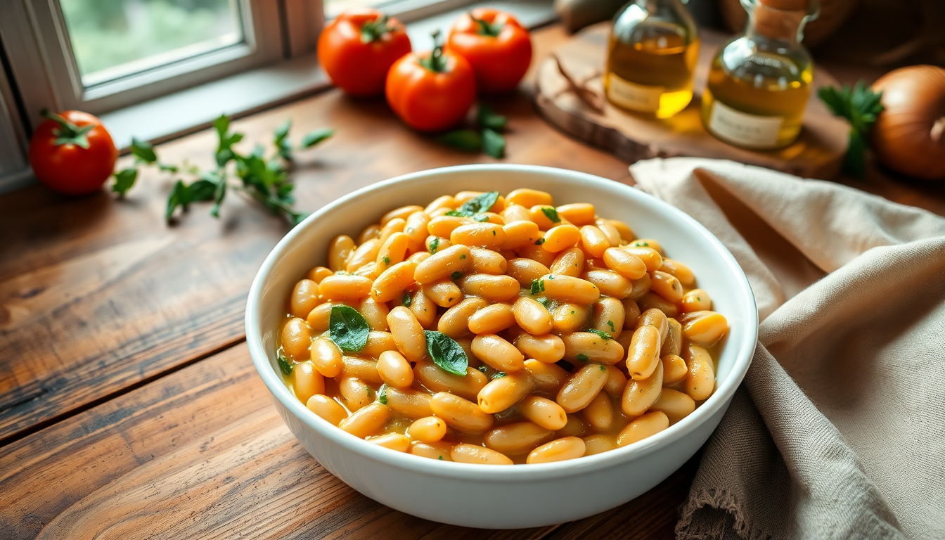 fagioli burro la ricetta facile con salsa cremosa toscana che ti 1749562652