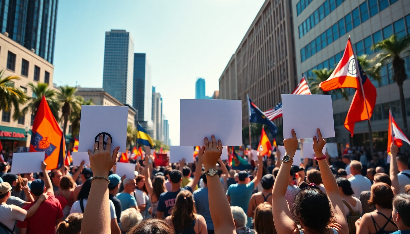 Le manifestazioni di Los Angeles: un grido per i diritti civili nel 2025