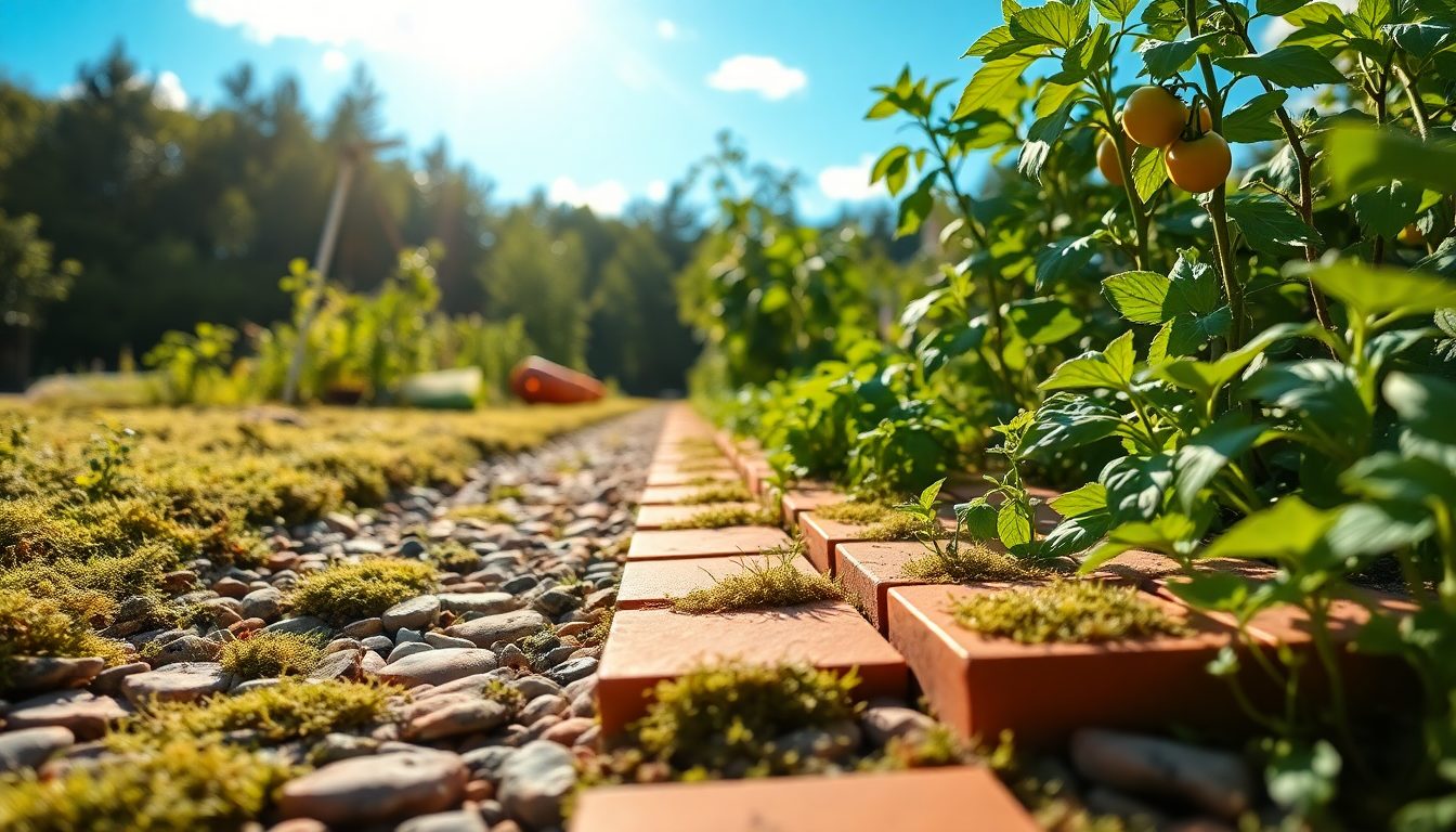 Scopri come le tegole possono trasformare il tuo orto in un paradiso verde