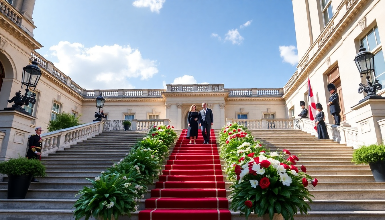accoglienza regale kate middleton e i macron a londra 1751951500