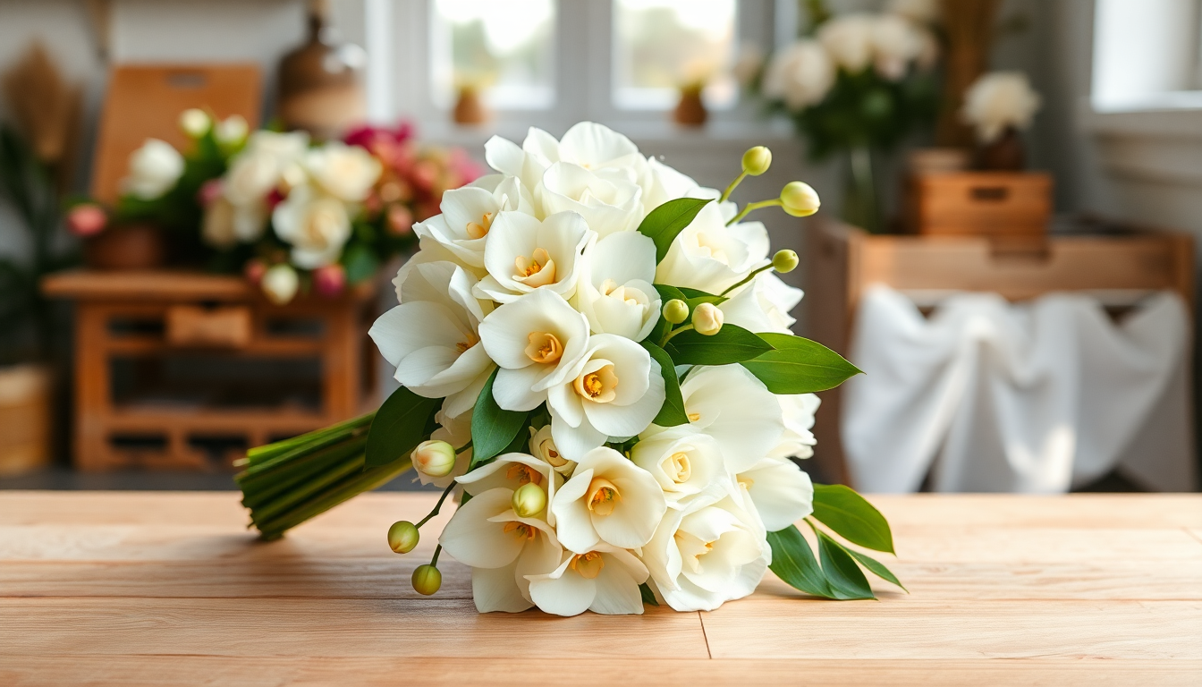 Come realizzare un bouquet a cascata elegante e personalizzato