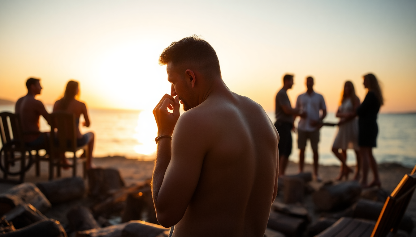 Emozioni forti a Temptation Island: il pianto di un tentatore