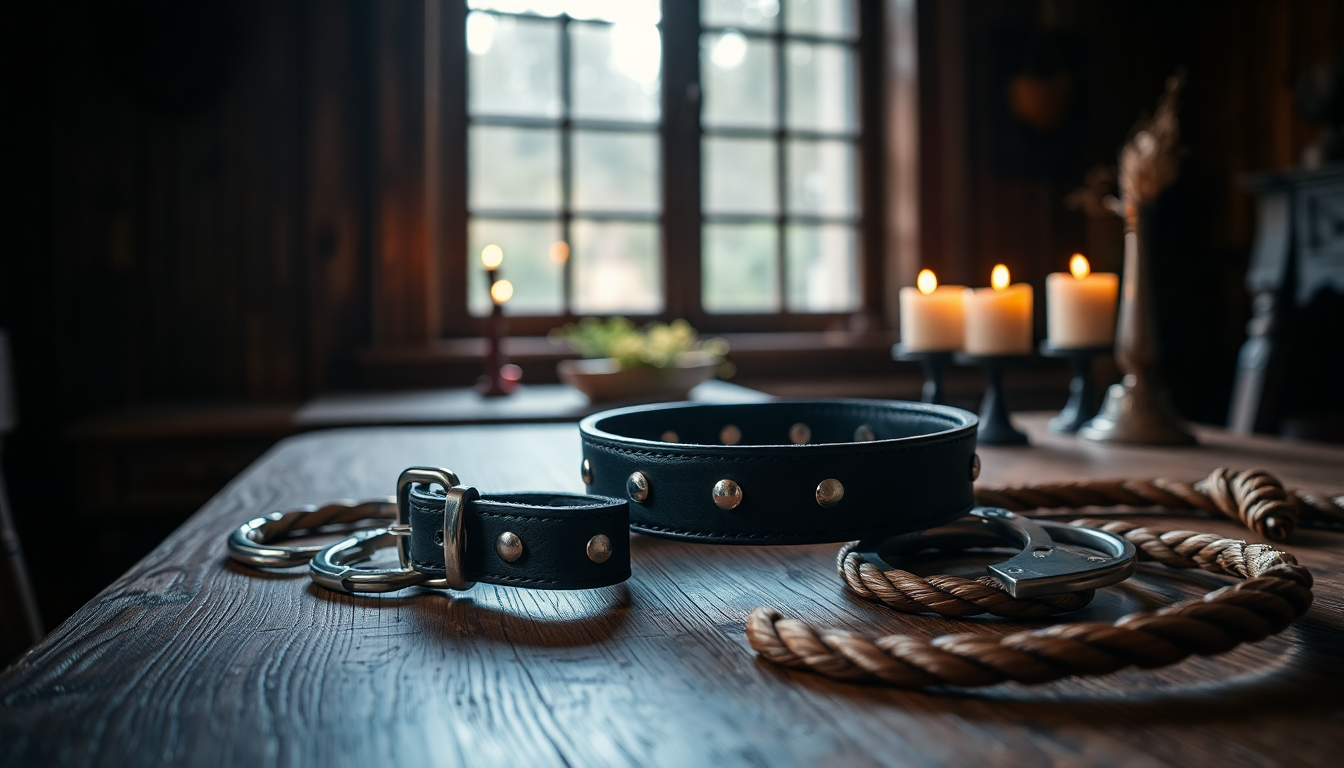 Esplorare il significato dei collari sub nel BDSM