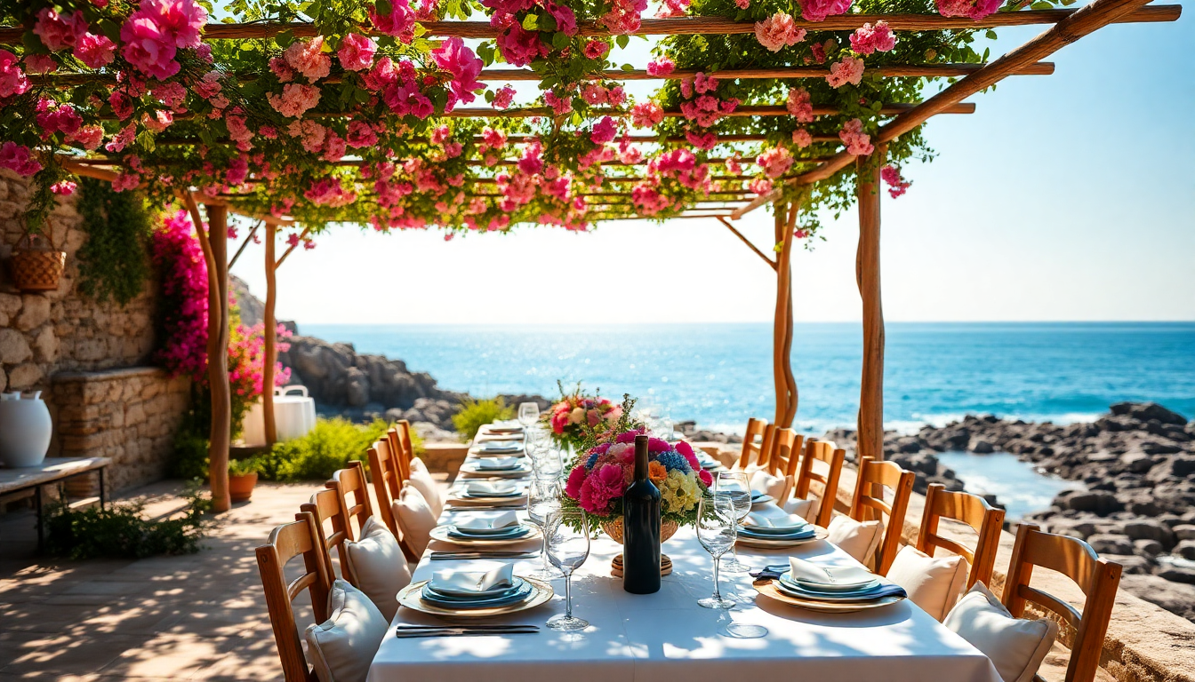Organizzare un matrimonio mediterraneo: idee e consigli