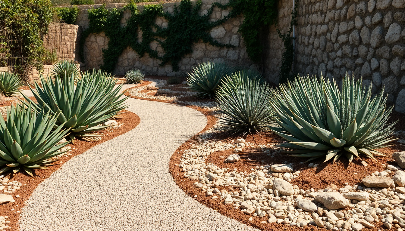 Scopri come creare un giardino secco elegante e facile da mantenere