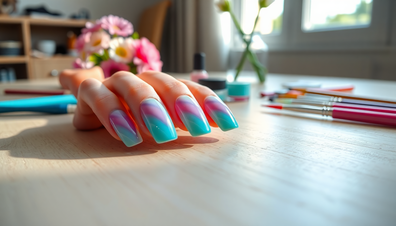 Scopri il fenomeno degli Aura Nails e come realizzarli