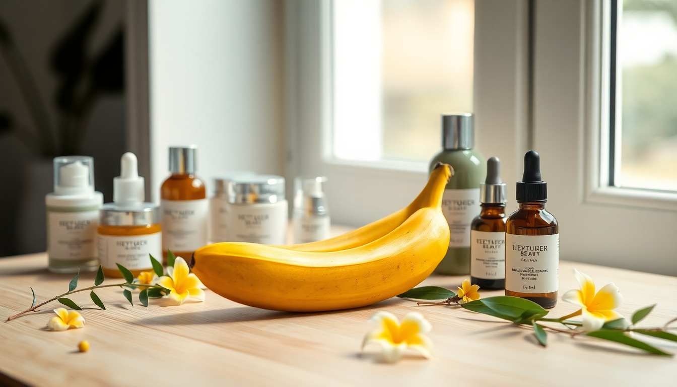 Scopri il potere della banana nel panorama della bellezza estiva