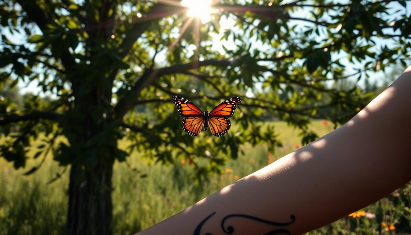 Simbolismo e significati del tatuaggio con farfalla
