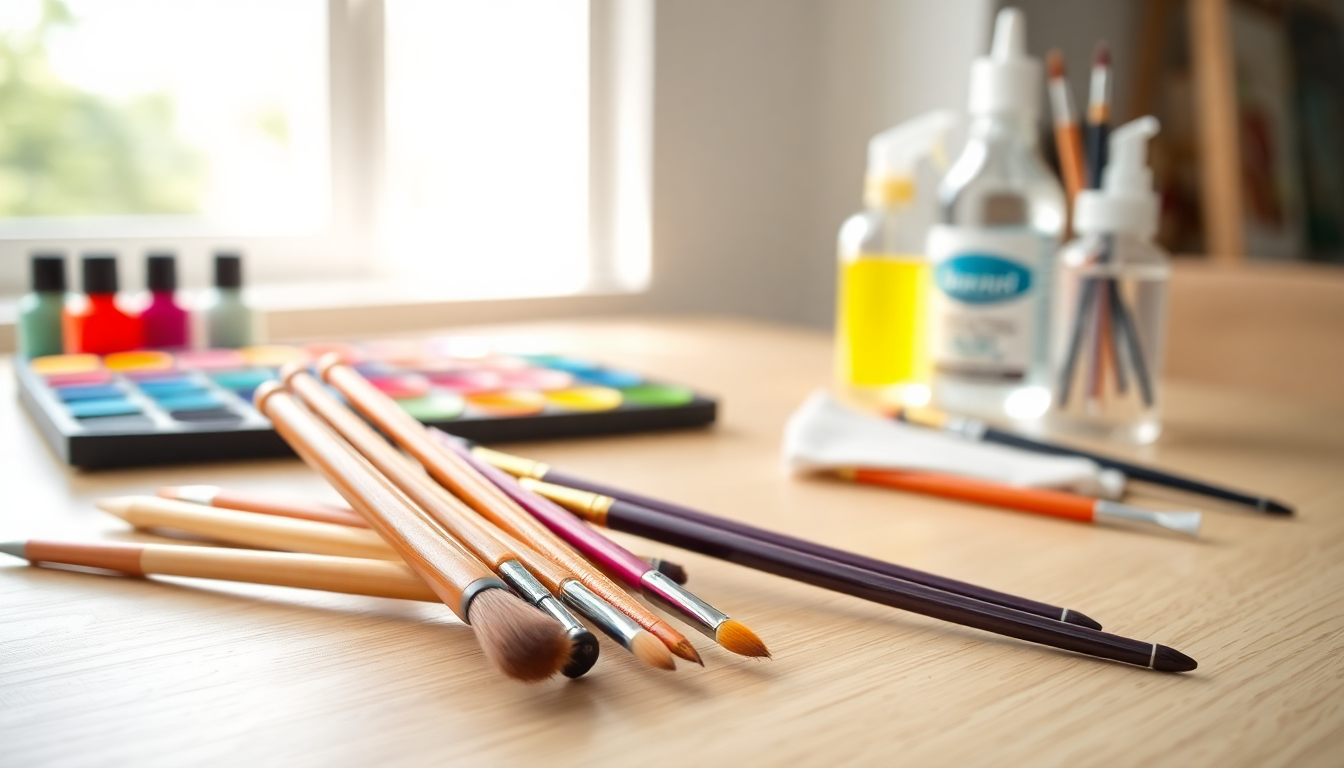 Come mantenere in ottimo stato le spazzole per nail art