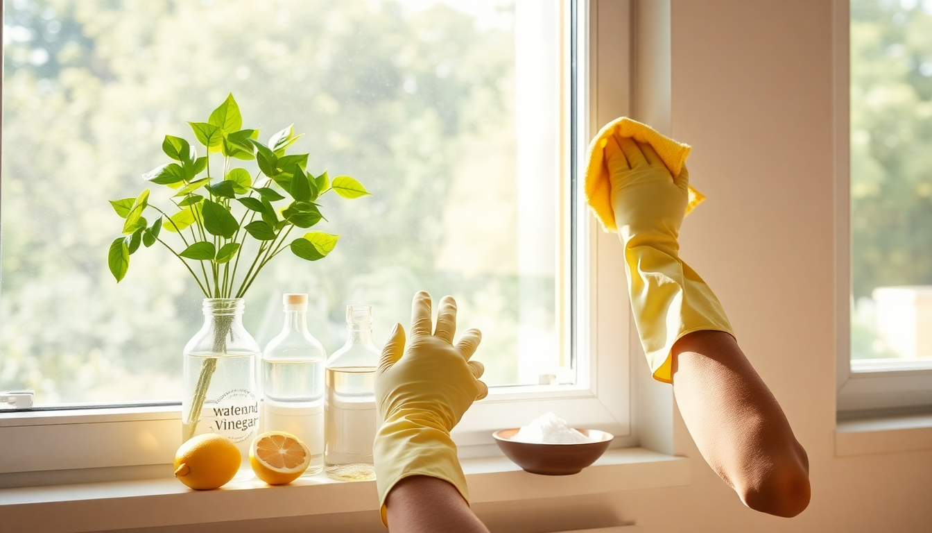 Metodi efficaci per una pulizia naturale dei vetri