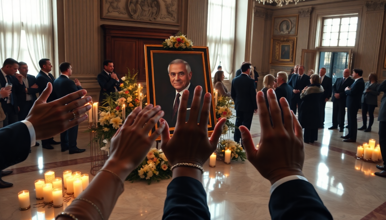 Riflessioni sul rispetto e le opportunità alla camera ardente di Pippo Baudo