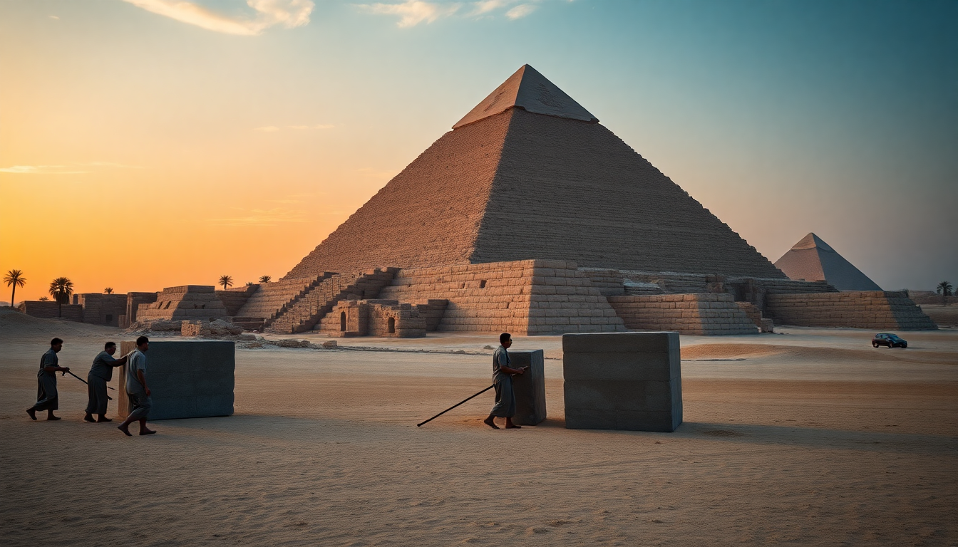 Rivelazioni sulla costruzione della piramide di Cheope