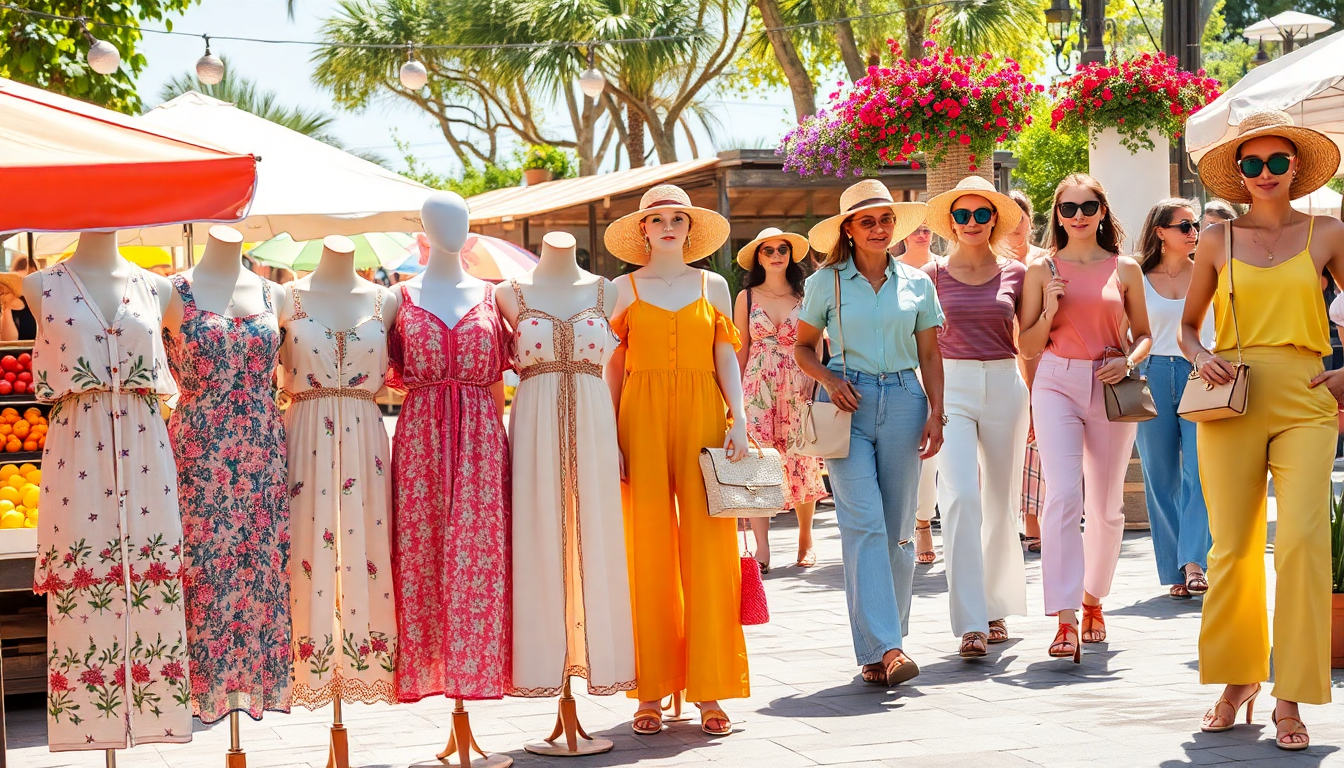 Tendenze moda estive per un look fresco e alla moda