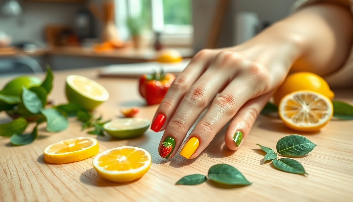 Unghie fruttate: come realizzare un manicure trendy e gustoso