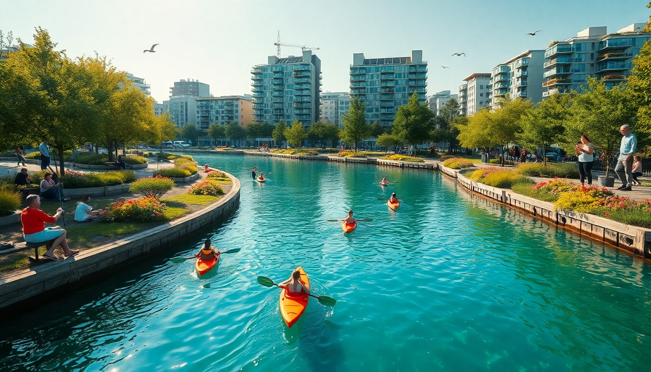 Verso città balneabili: un movimento in crescita per l’ecologia urbana