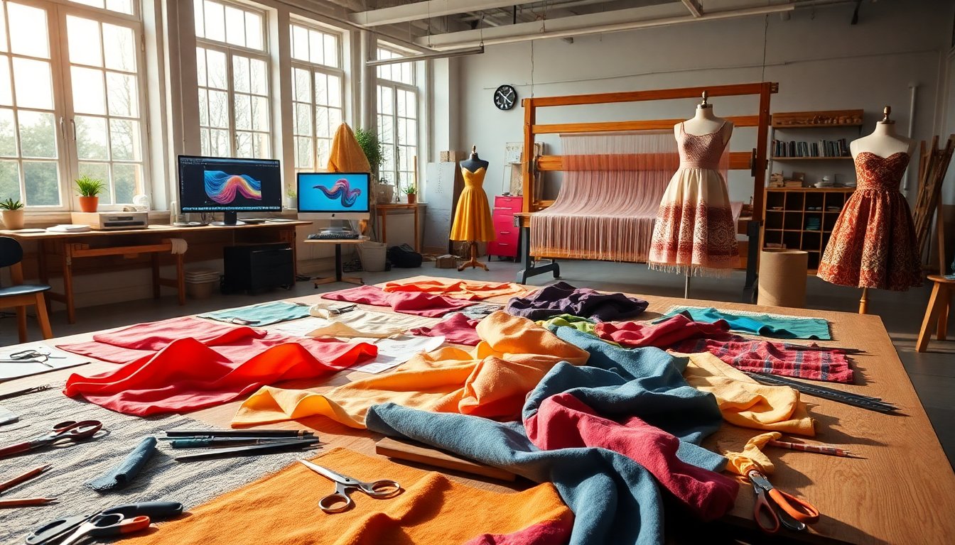 Come il design tessile influisce sulla moda contemporanea