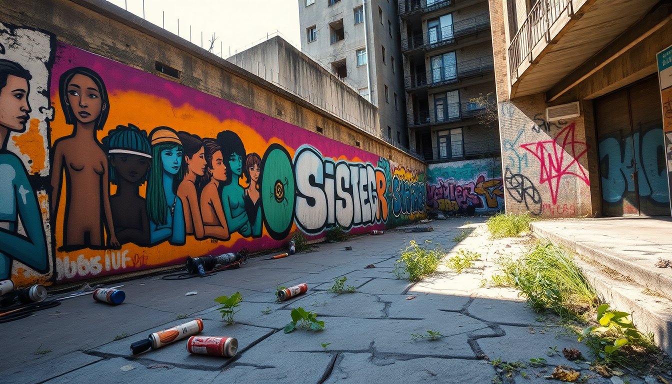 Esplora Sisters: il collettivo di graffiti queer che ribalta gli stereotipi