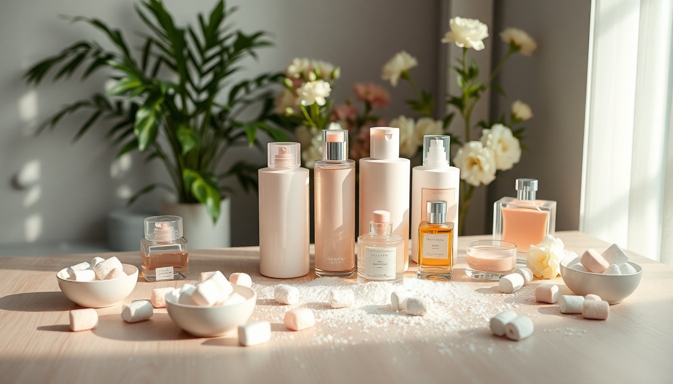 Esplorando l’ascesa delle fragranze di marshmallow nei prodotti di bellezza